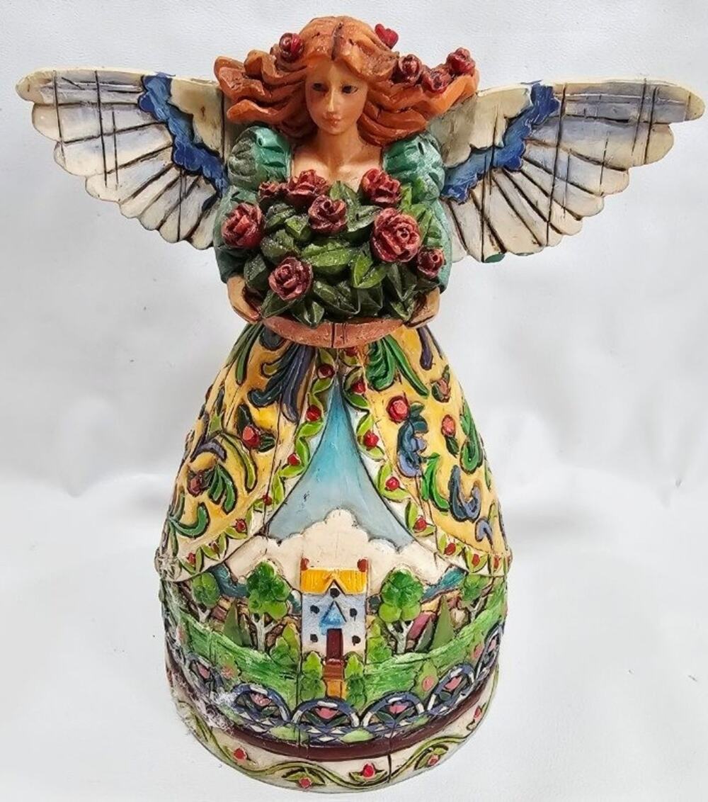 Jim Shore Heartwood Creek 2006 Summer Restores The Soul Angel Figurine #4006721